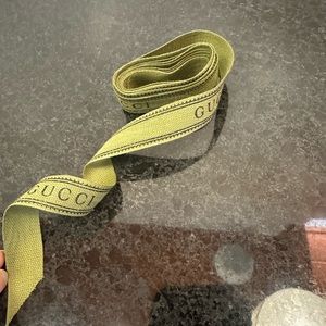 Green Gucci ribbon